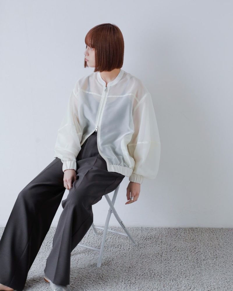 machatt(マチャット) ボリュームスリーブブルゾン ベージュ