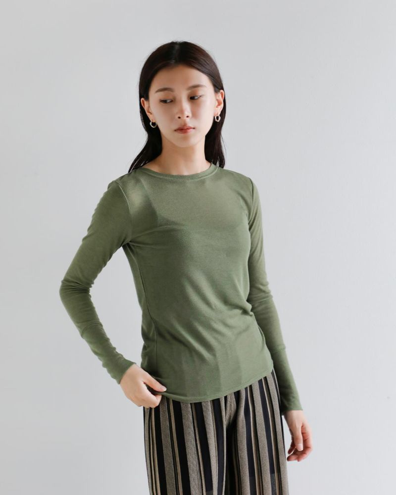 kiehtova キエトヴァ シアー ロング トップス “SHEER LONG TOPS