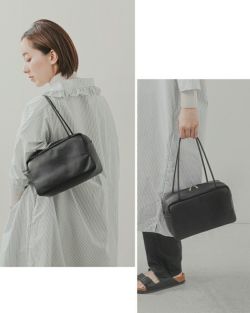 クーポン対象】evam eva エヴァムエヴァ カウレザー ハンド バッグ