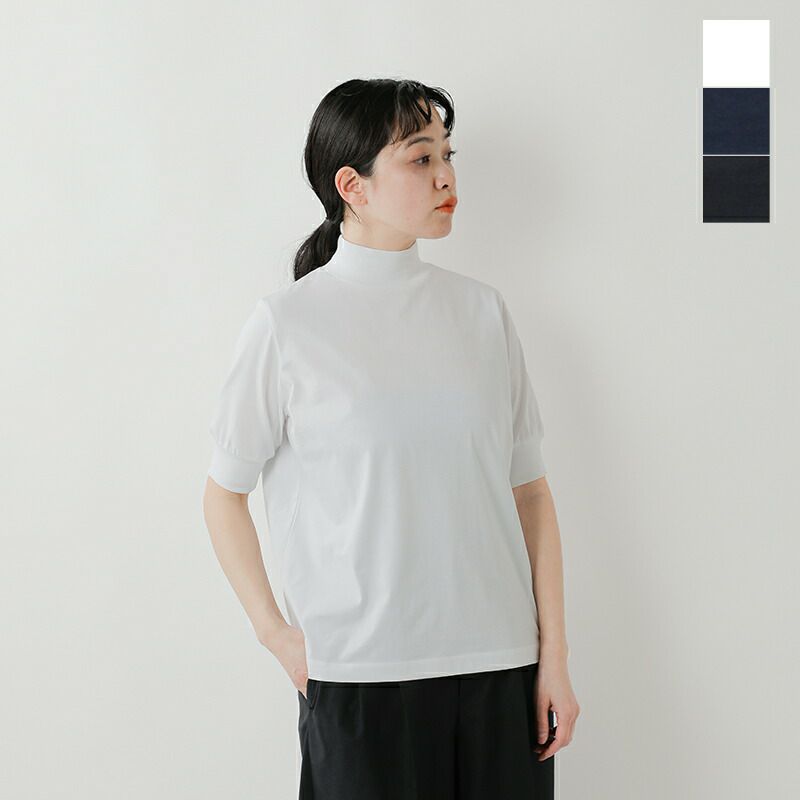 euphoric' ユーフォリック スペインピマ コットン モックネック euphoric' ユーフォリック スペインピマ コットン モックネック