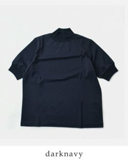 euphoric' (ユーフォリック) | Mock neck Tops (white/sumikuro/dark navy) | トップス シンプル お洒落 euphoric' (ユーフォリック) | Mock neck Tops (white/sumikuro