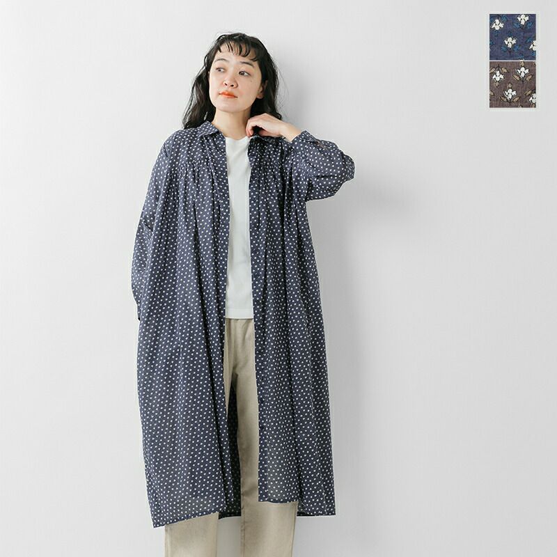 30%OFF】【÷÷】SOIL ソイル コットン ボイル スモールフラワー
