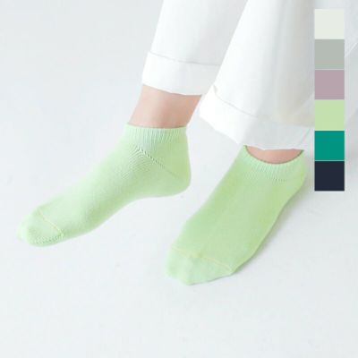 【ゆうパケット選択可】rasox ラソックス 靴下   吸汗速乾 ベーシック スニーカー ソックス 靴下  ba190sn01-yo 2025ss新作 レディース