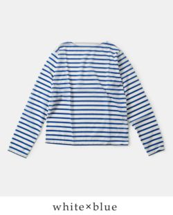 ORCIVAL オーシバル B248 七分袖バスクTシャツ コットン100