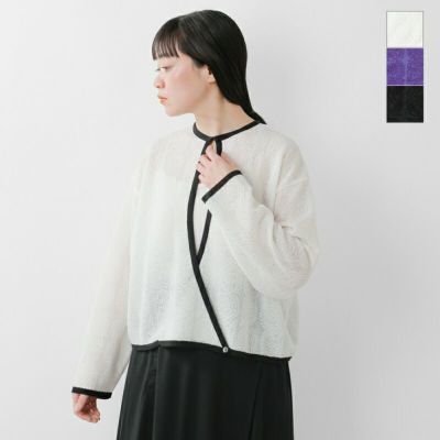 ROBE de PEAU ローブデポー ヘンプ コットン リネン サイド ROBE de PEAU ローブデポー ヘンプ コットン リネン サイド
