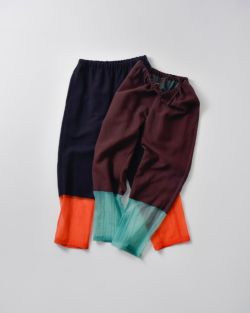 JUN MIKAMI ジュンミカミ シースルー ボーダー パンツ 25ss-12-j