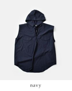 SALE！ジュンミカミ JUN MIKAMI フード ノースリーブ シャツ レディース 25SS-5-J JUN MIKAMI SALE！ジュンミカミ フード ノースリーブ シャツ