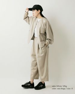 Dulcamara ドゥルカマラ ウール よそいき バックポケット Zip