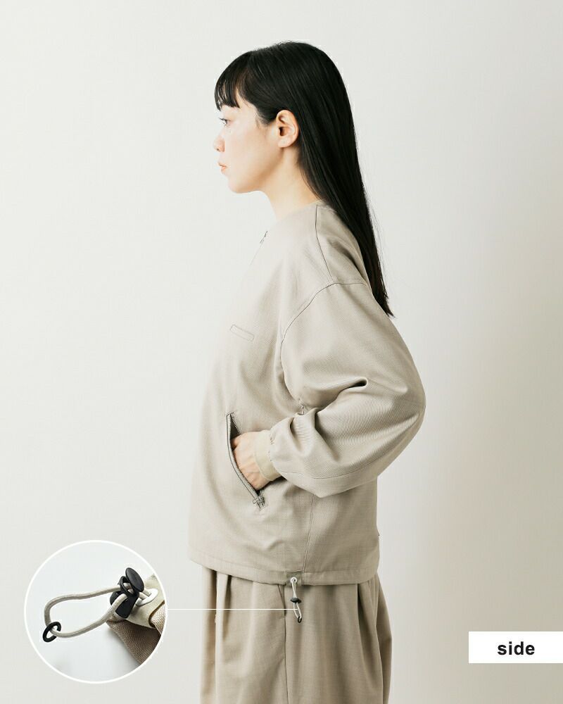 Dulcamara ドゥルカマラ ウール よそいき バックポケット Zip