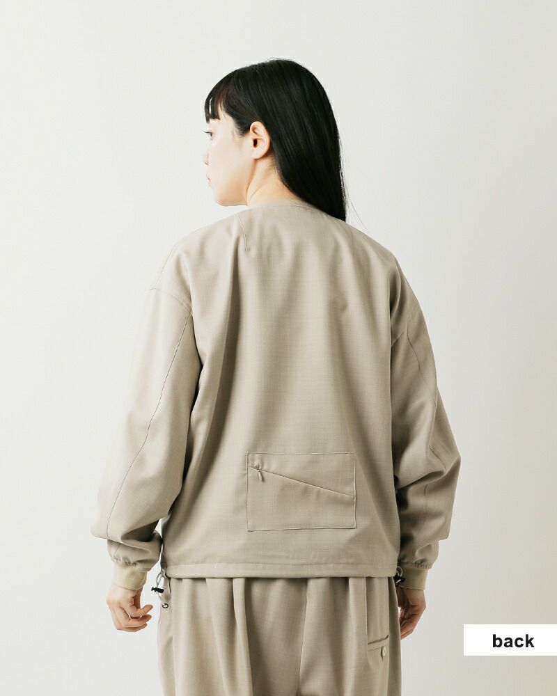 Dulcamara ドゥルカマラ ウール よそいき バックポケット Zip