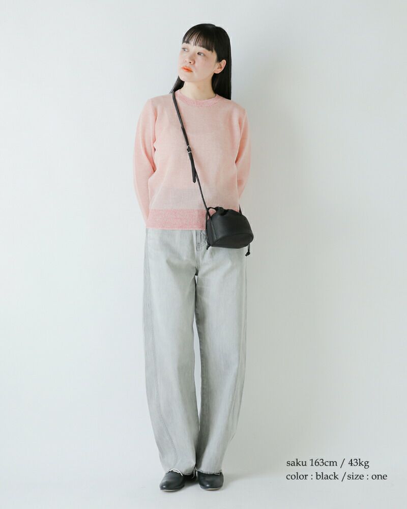 Aeta アエタ ディアレザー ハンド ポーチ ミニ ショルダー