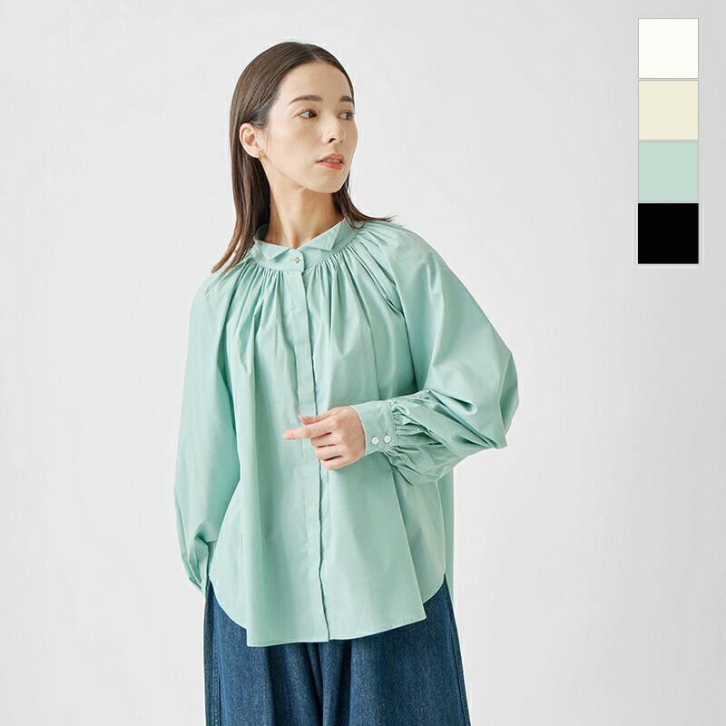 大人百花春号掲載 モデル美香さん着用】オーバーラップウィング