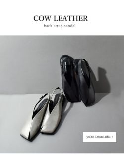 yuko imanishi+ ユウコイマニシプラス レザー バックストラップ