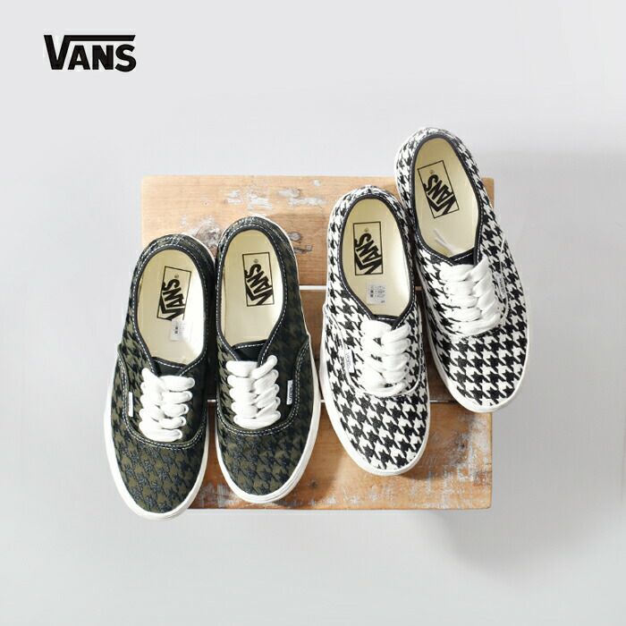 Vans ヴァンズ オーセンティック ハウンドトゥース スニーカー 