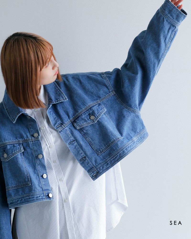 SEA シー 90s デニム ジャケット 110106267-kk 2025ss新作