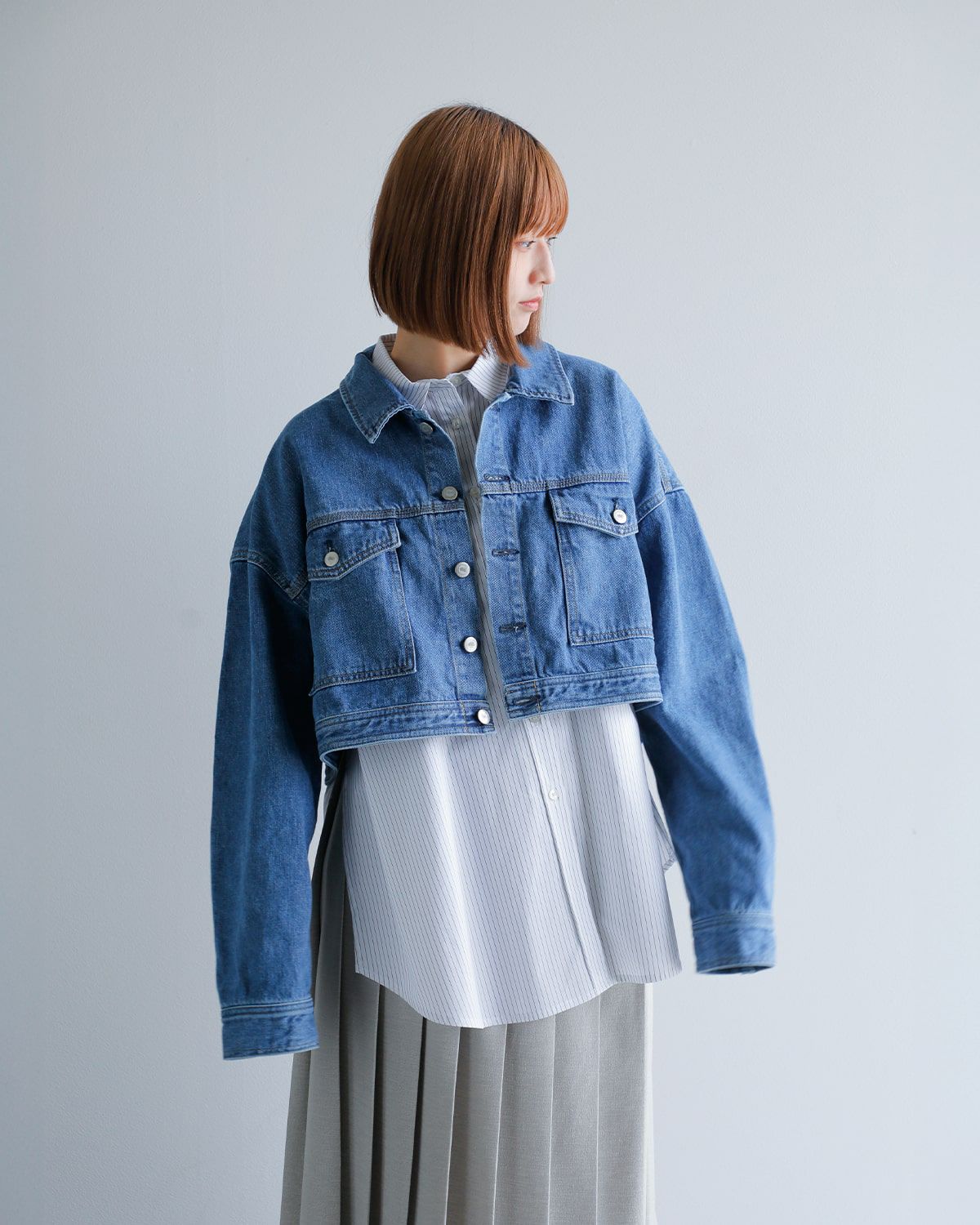 SEA シー 90s デニム ジャケット 110106267-kk 2025ss新作 レディース