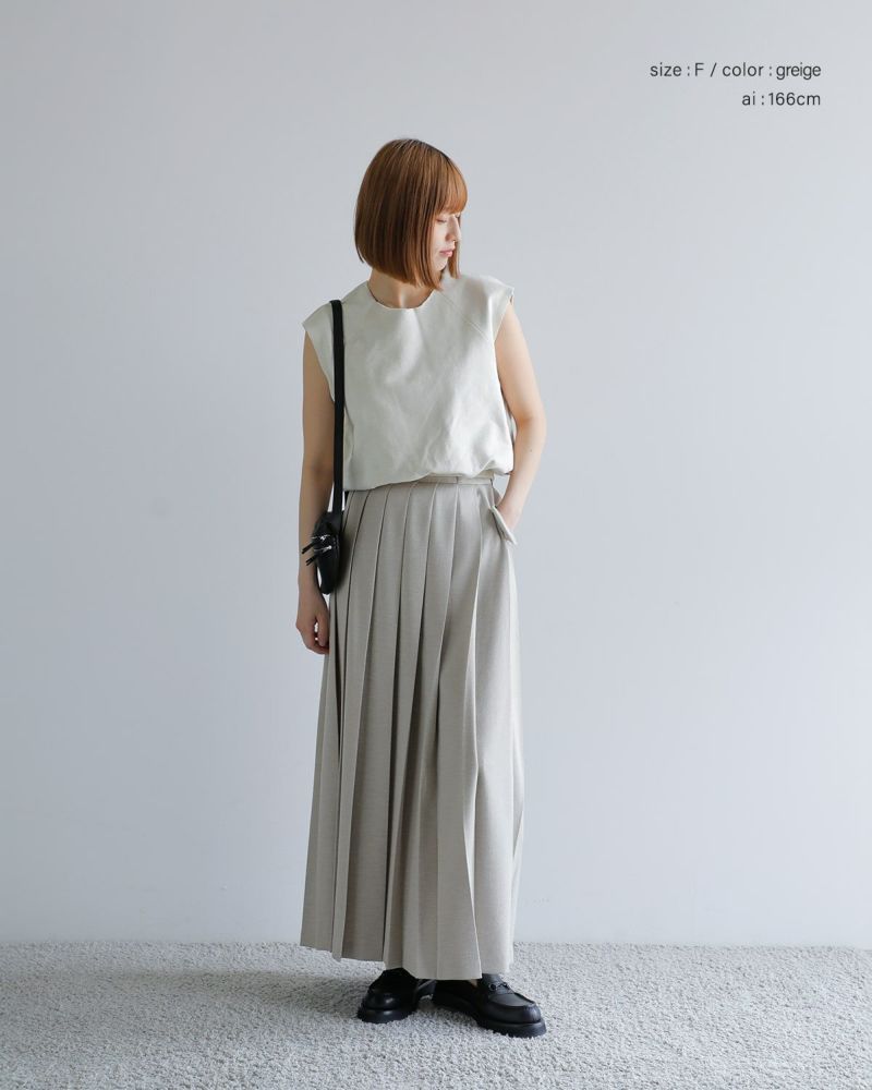 Hella ヘラ ロング プリーツ スカート “LONG PLEATS SKIRT” h251