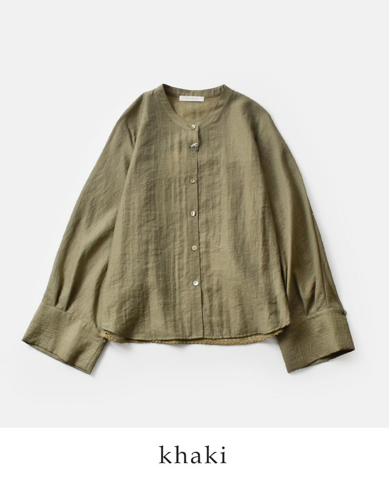 CHIGNON シニヨン レース 切り替え ドルマン シャツ 1552-175kk CHIGNON シニヨン レース 切り替え ドルマン シャツ 1552-175kk