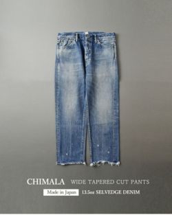 chimala チマラ デニム SELVEGE DENIM アンクルカット