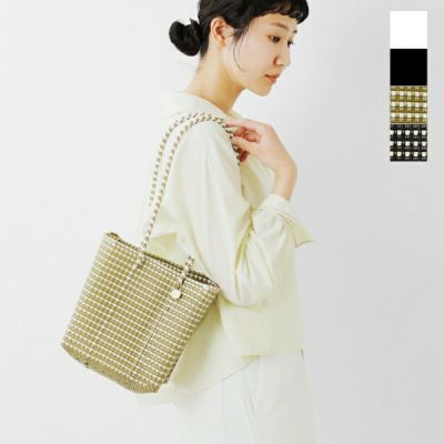 Letra レトラ  スリム メルカドバッグ “PLAIN / MINI CHECK” mercadobucket-sl-ms 2025ss新作 レディース