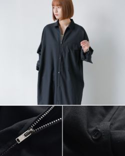 CREDONA クレドナ オックスフォード シャツ ドレス “OXFORD