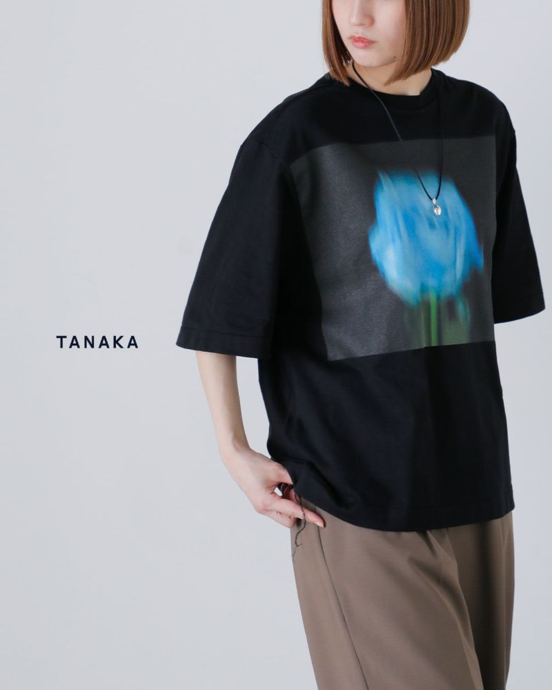 【極美品】　ケイトスペード　和風グラフィックプリントポケットコットンＴシャツ Keitto 【福袋対象A】 ケイット ノースオブジェクト マリン