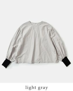 Gauze# ガーゼ コットンランダムタックプルオーバーシャツ