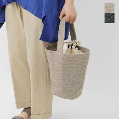 beej ビージ  リサイクル コットン ブレード バッグ mi-it006-mn 2025ss新作 レディース