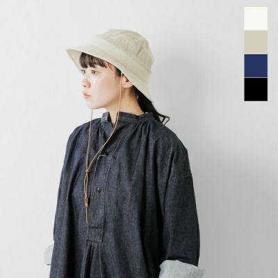Nine Tailor ナインテイラー リネン コットン メッシュ ハット “Squill Hat” n-1405-ms 2025ss新作 レディース