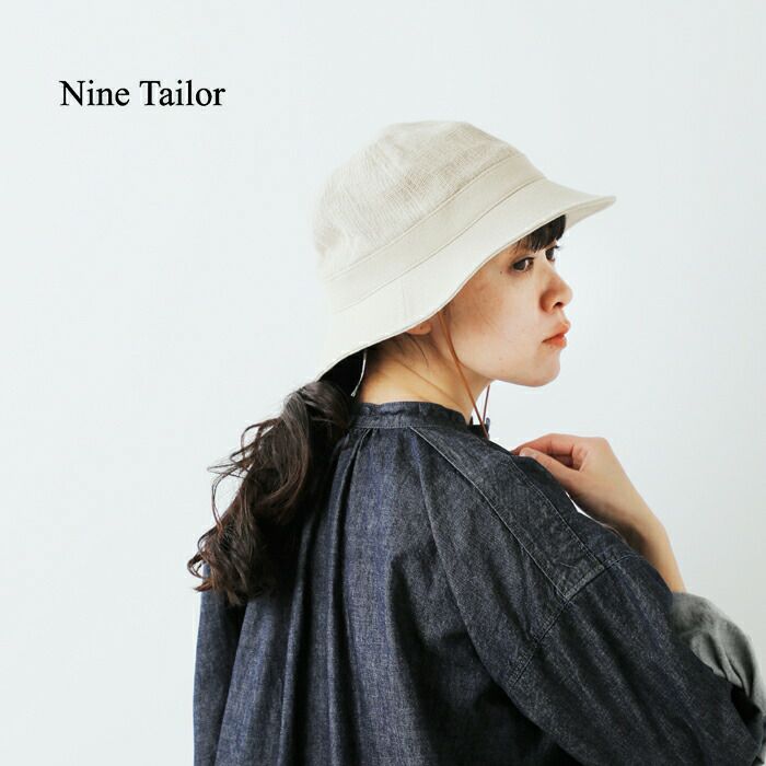 Nine Tailor  ナインテイラー  ベルギーリネンハット 楽天市場】【30%OFF】ナインテイラー Nine Tailor ベルギー
