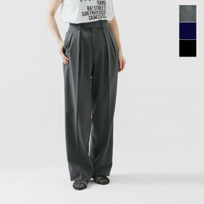 トロピカルサマーウールストレッチパンツ/40代50代からのメンズ