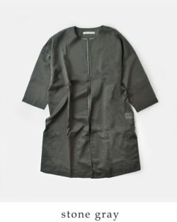 evam eva エヴァムエヴァ コットン ボイル ローブ e251t190-nk