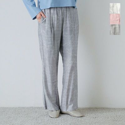 CHIGNON シニヨン オリジナル フラワープリント パンツ 3452-188mk-kk 2025ss新作 レディース