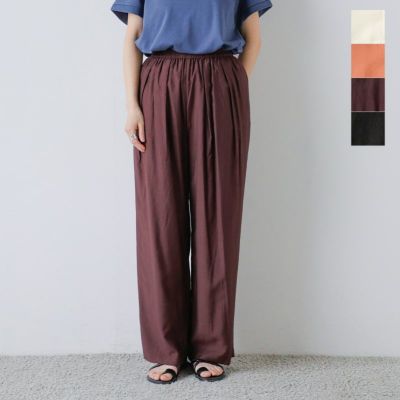 CHIGNON シニヨン タック イージー パンツ 3652-173kk-kk 2025ss新作 レディース