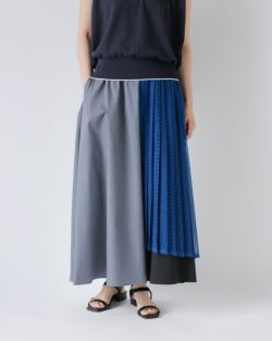 MARECHAL TERRE マルシャルテル アシンメトリー レース プリーツ