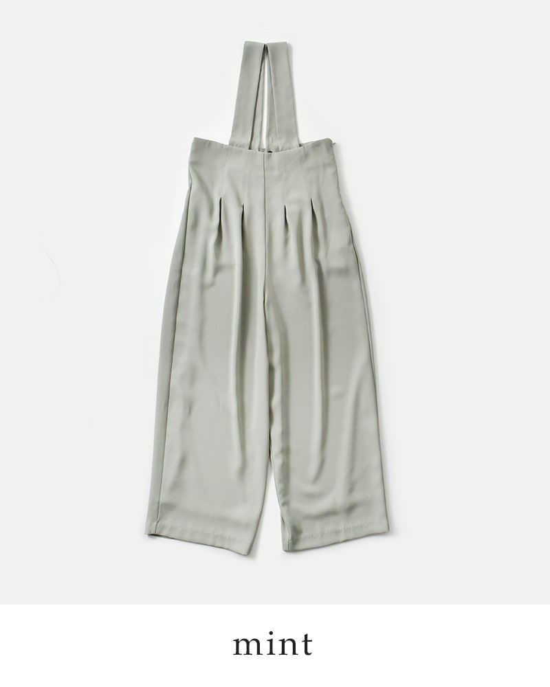 CLANE ハイウエストサスペンダーパンツ CLANE - ハイウエストサスペンダーパンツ - HIGH WAIST