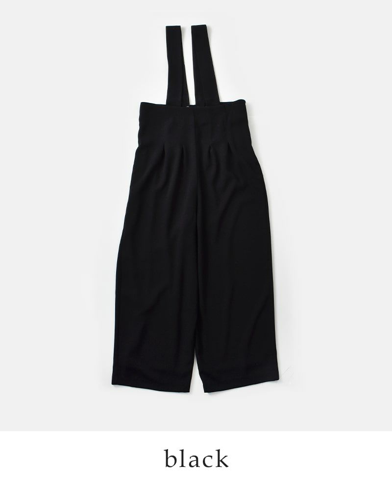 CLANE クラネ ハイウエスト サスペンダー パンツ 18110-7232-kk