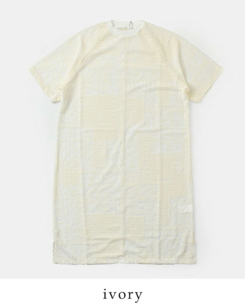 30%OFF】tissu ティシュ パッチワーク レース スリット