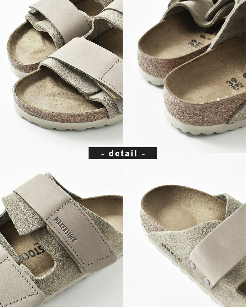 着用一回　ビルケンシュトック　UJI　スエード　ヌバック　サンダル Uji / ウジ ヌバック/スエードレザー トープ | BIRKENSTOCK