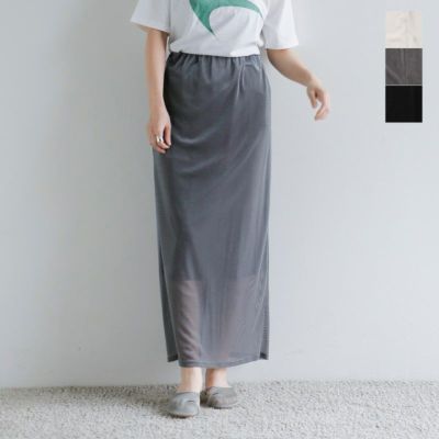 CHIGNON シニヨン タンクレイヤードトップス グレー CHIGNON シニヨン PHOTOﾌﾚﾝﾁTee [8242-370KK] | Deargo