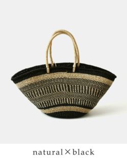 未使用タグ付き　ザバグマティ アバカトートバッグ　カゴバック　タッセル付き 30%OFF】The Bagmati バグマティ アバカ トート カゴ バッグ
