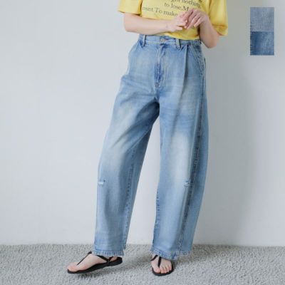 YENN イエン カーブ シーム デニム パンツ “CURVED SEAM DENIM