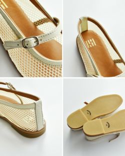 40%OFF】hcubuch フーブ イタリアンレザー メッシュ メリー