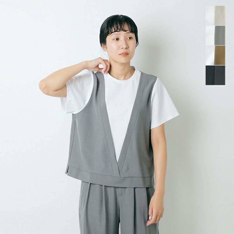 CYAN TOKYO シアントーキョー レイヤーライク コンビ トップス