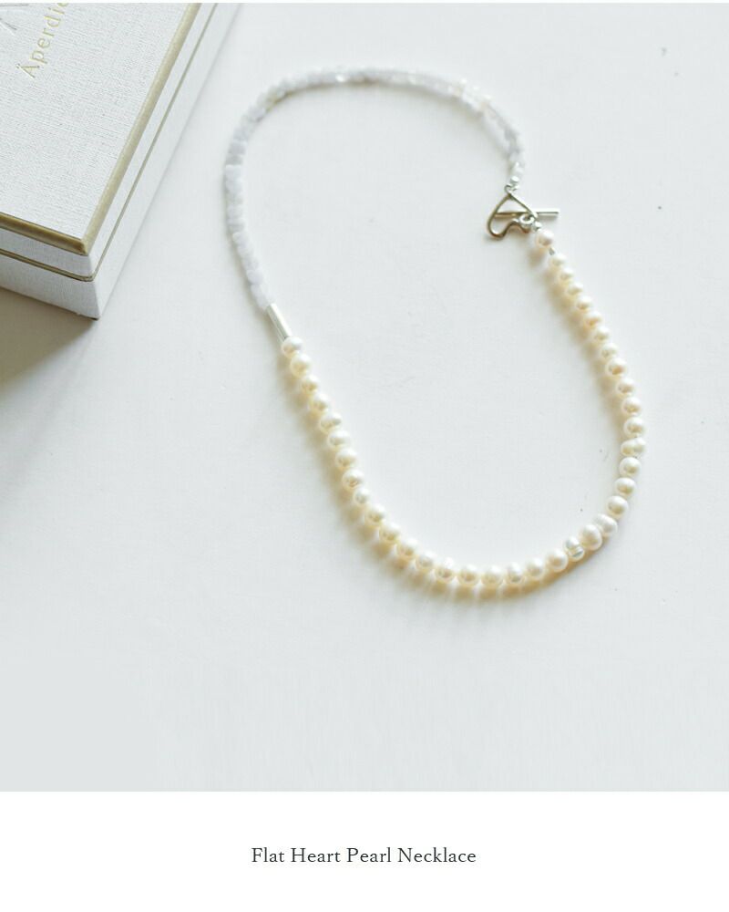 40%OFF】Aperdiem アペルディエム フラット ハート パール