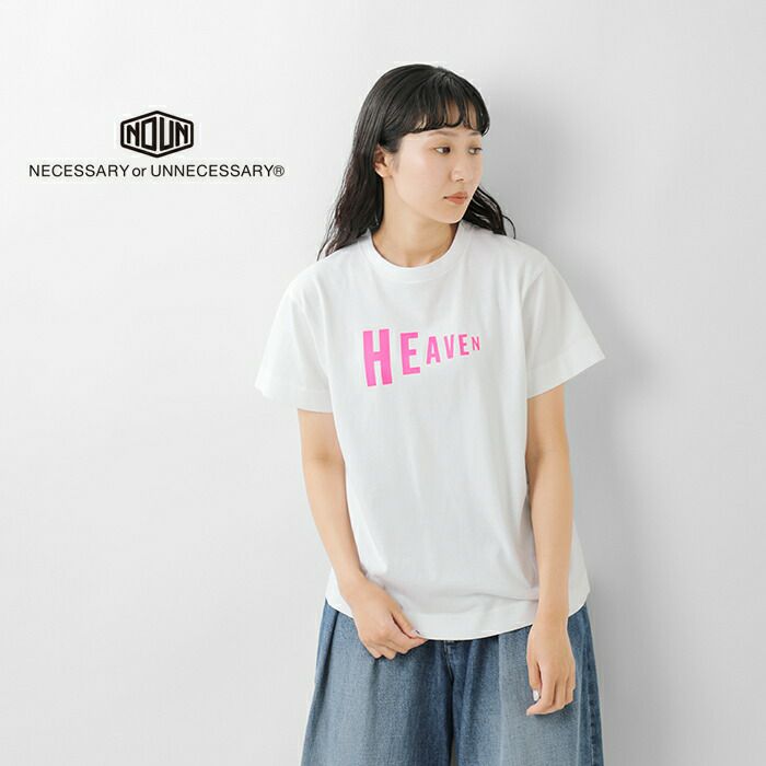 ネセサリーオアネンセサリー 半袖スエット S/S SWEAT 