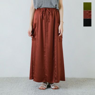 スカート kiiro-san 60%OFF】mizuiro ind ミズイロインド シアー ギャザー スカート