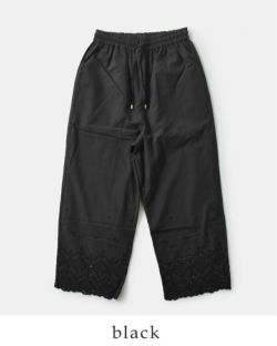◆KAREN MILLEN◆ カットワーク ビーズ ワイドレッグ パンツ ◇KAREN MILLEN◇ カットワーク ビーズ ワイドレッグ パンツ
