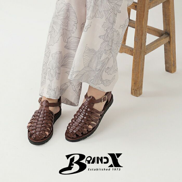 BRAND X ブランドエックス カウレザー ストラップ グルカ