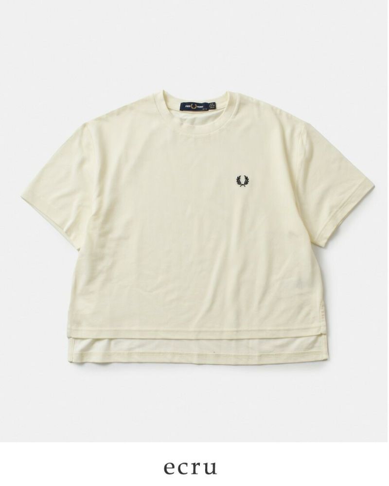 FRED PERRY フレッド ペリー コットン 鹿の子 ピケ Tシャツ